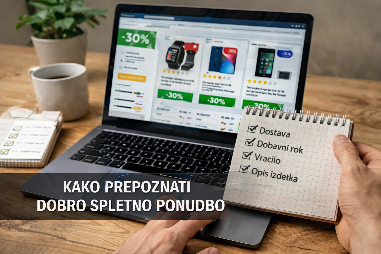 Najpogostejše napake pri spletnem nakupovanju